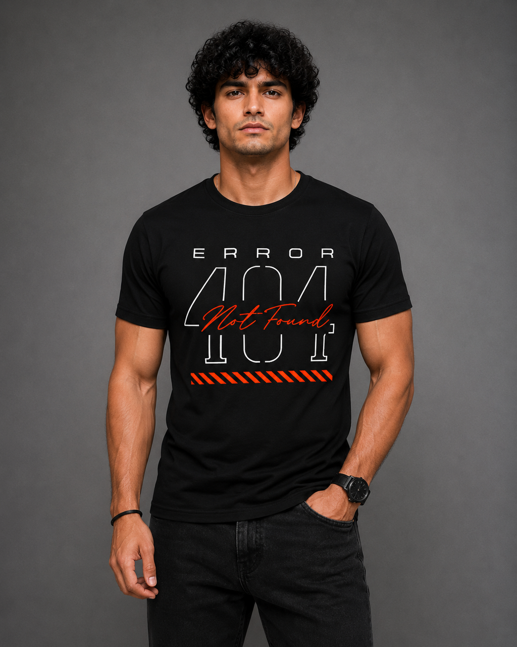 Error 404 Not Found T-Shirt | Funny Graphic Unisex T-Shirt